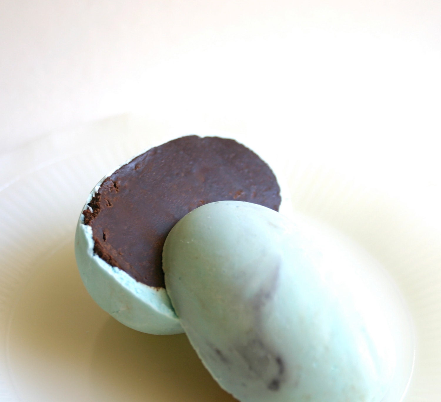 Chocolate Filled Candy Eggs 6 Personalized 100% Vegan -2 week turn around at minimum