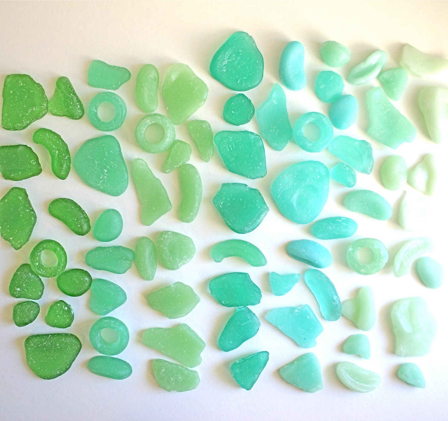 Hard Candy Sea Glass 3 oz. sample bag for gift giving, favors or cake decorating