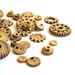 Edible Candy Gears 50 unique edible embellishments or stand alone candy