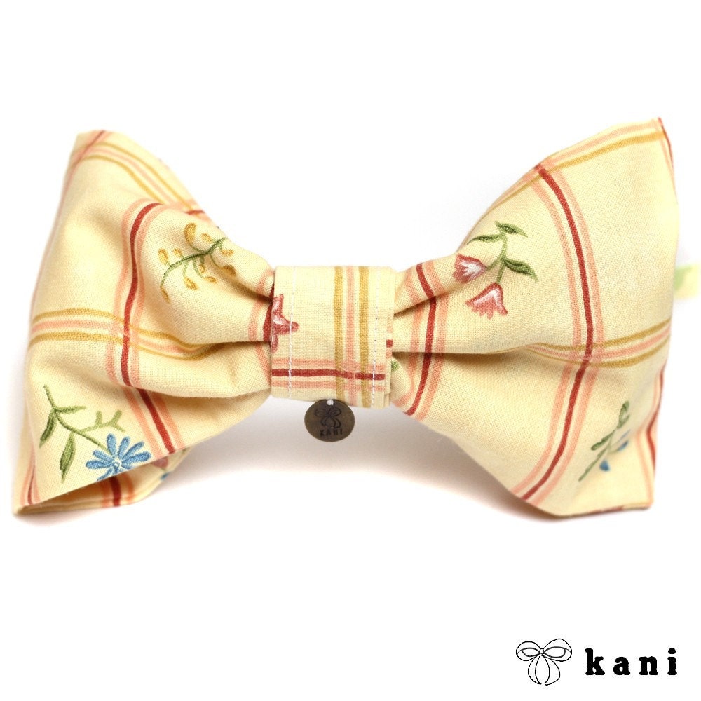 garden party headband in checkmate yellow - by kani