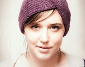 KNITTING PATTERN Parisian Twist Headband Ear Warmer PDF
