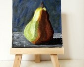mini Painting with easel - Lone Pear