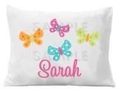 Butterfly Personalized Pillow Case Personalized Pillowcase Il_170x135