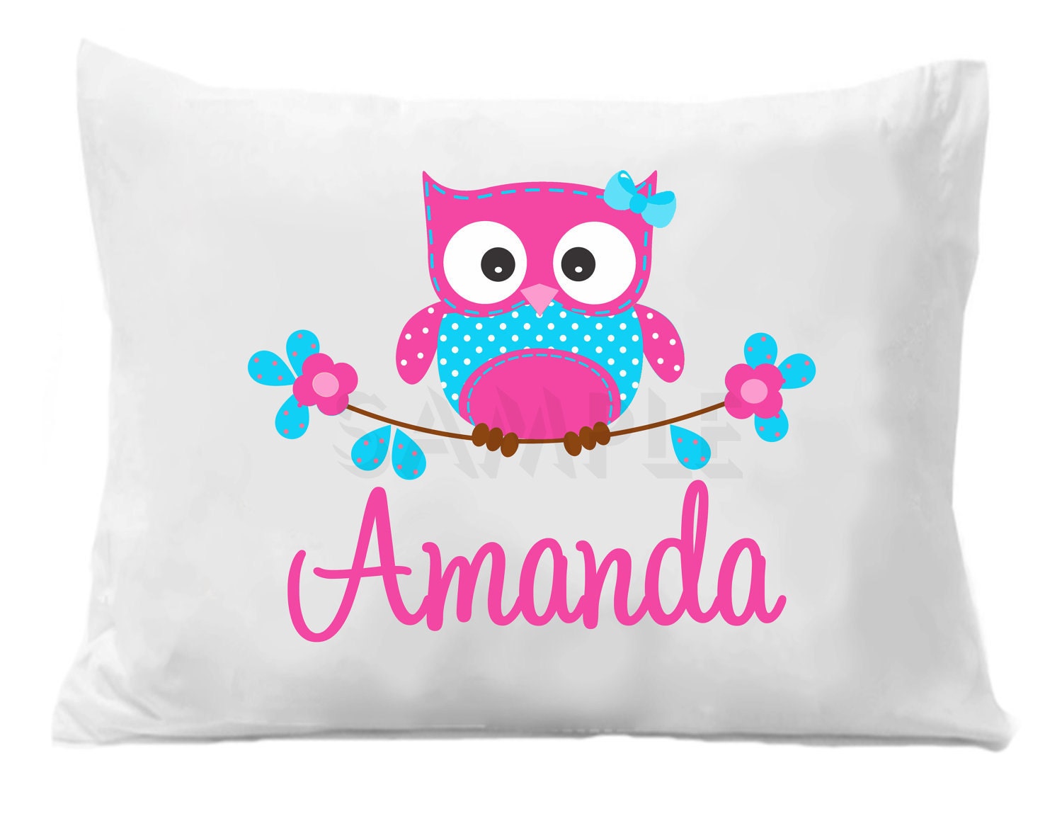 Owl Pillow Case Owl Pillow Case