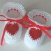 Crochet Hearts Baby Booties