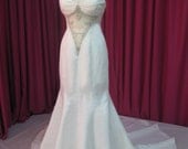 Grecian Bridal Gown Wedding Dress Mermaid Style