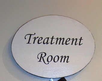 Restroom, Treatment Room Sign Spa,Salon,Massage,Aesthetician,Therapy Door Sign
