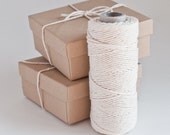 Natural Cotton Twine / 100 Yards