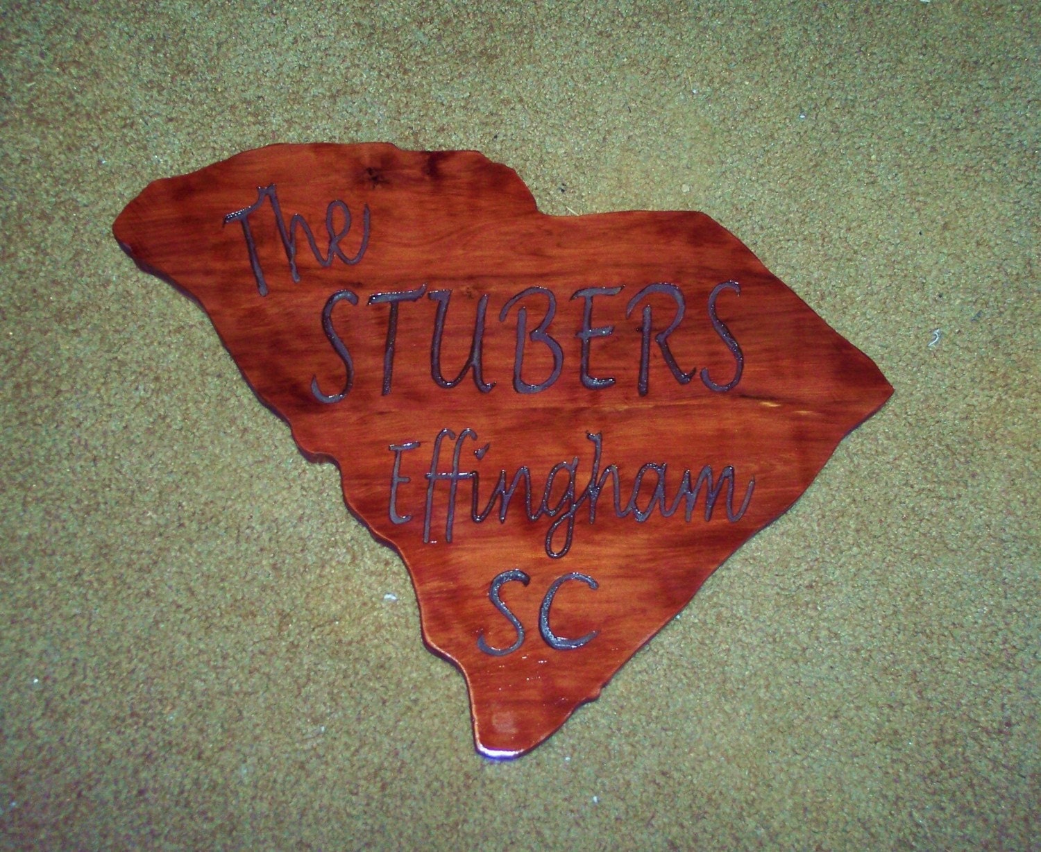 Custom Wood Sign-Cedar Wood