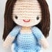 Instant Download PDF amigurumi crochet pattern girl ballerina-Bella-etsy