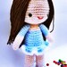 Instant Download PDF amigurumi crochet pattern girl ballerina-Bella-etsy