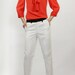 Pants with black waistband