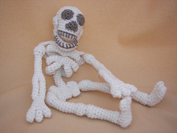 Make Your Bones Skeleton Crochet Amigurumi Pattern