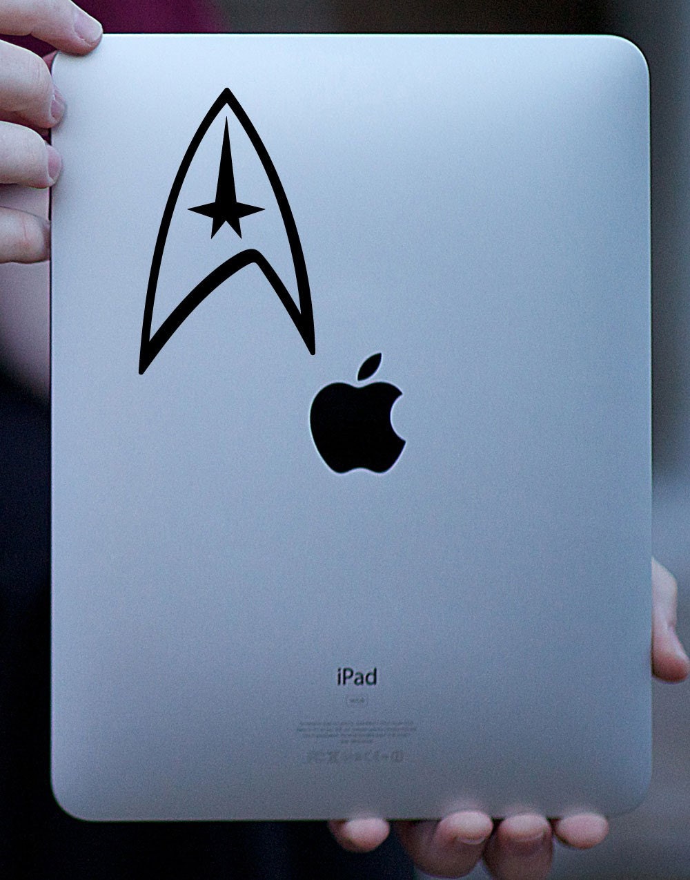 Star Trek Command Insignia logo decals - Set of 4 (FREE SHIPPING)