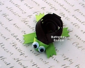 Turtle Hair Clip-- Perfect for Spring-- Birthdays and Baby Showers
