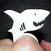 Shark Bites Ring - Laser Cut Acrylic