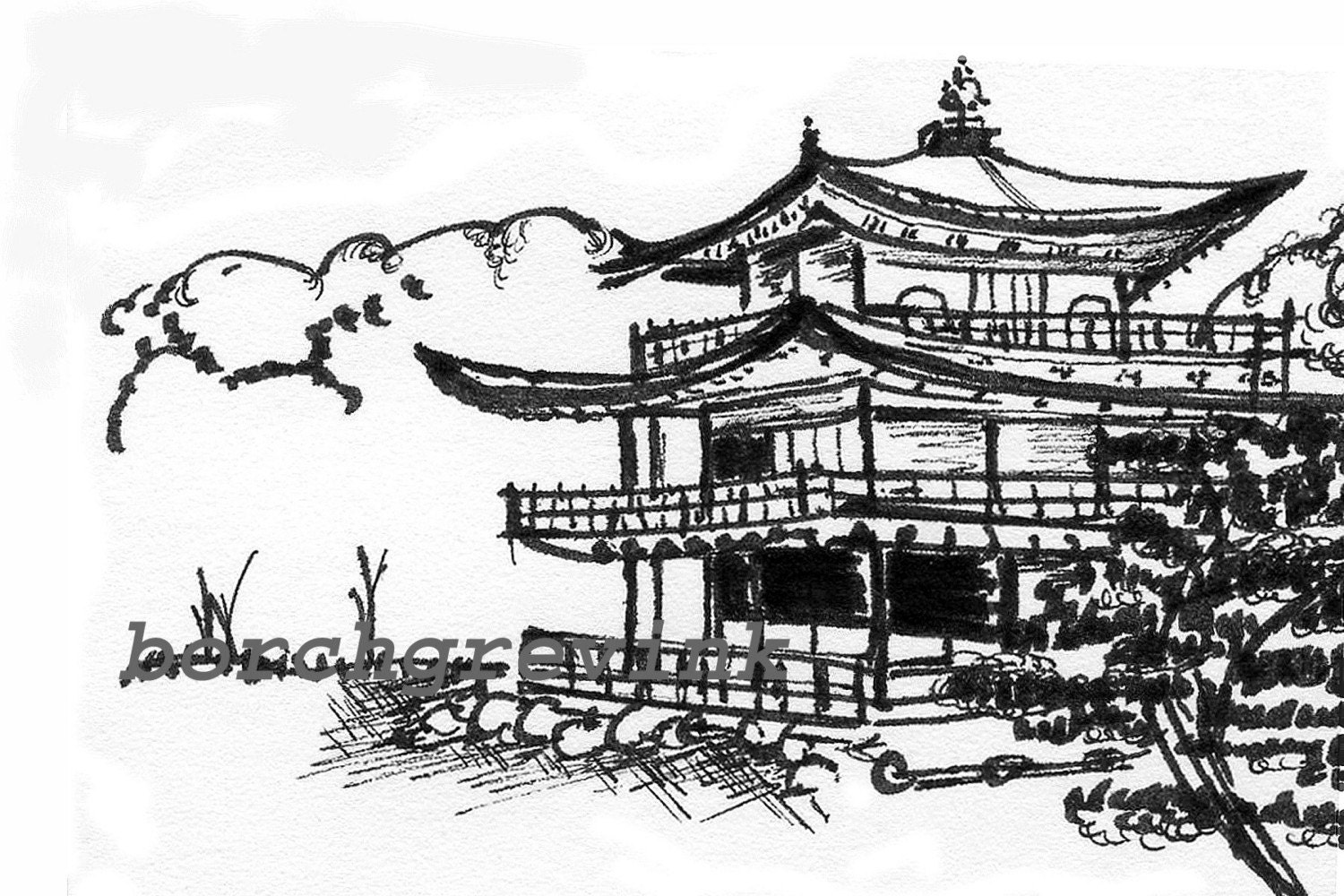Kinkaku-ji, The Golden Pavilion, Kyoto, Japan