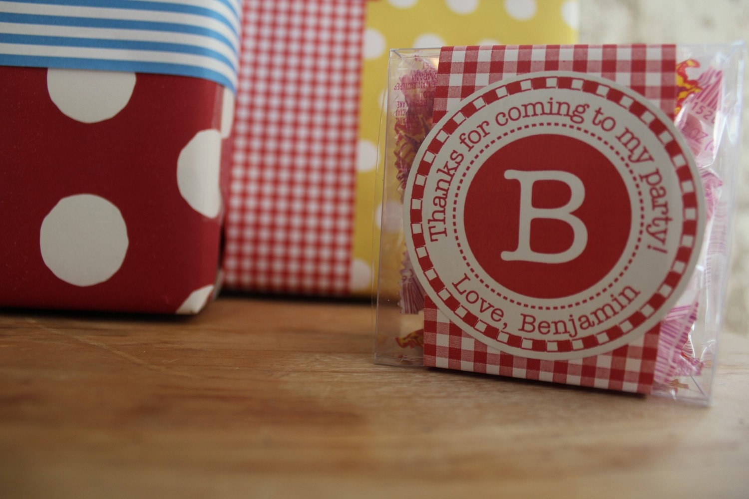 24 Birthday Labels for Party Favors or Gifts