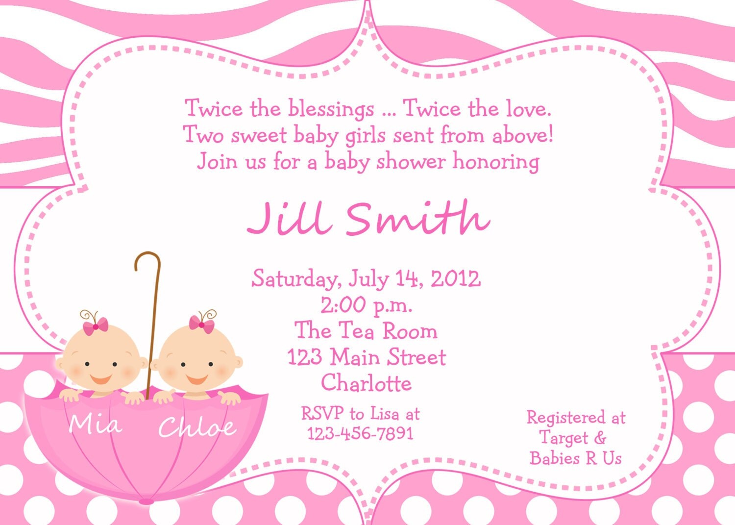 clip art twins baby shower - photo #38