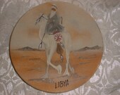 Beautiful Sand Painting from Libya