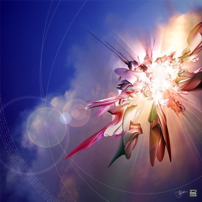 Universe06 - 8X8 Art Print