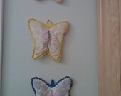 Vintage Butterfly Pot Holder/Wall Hangings