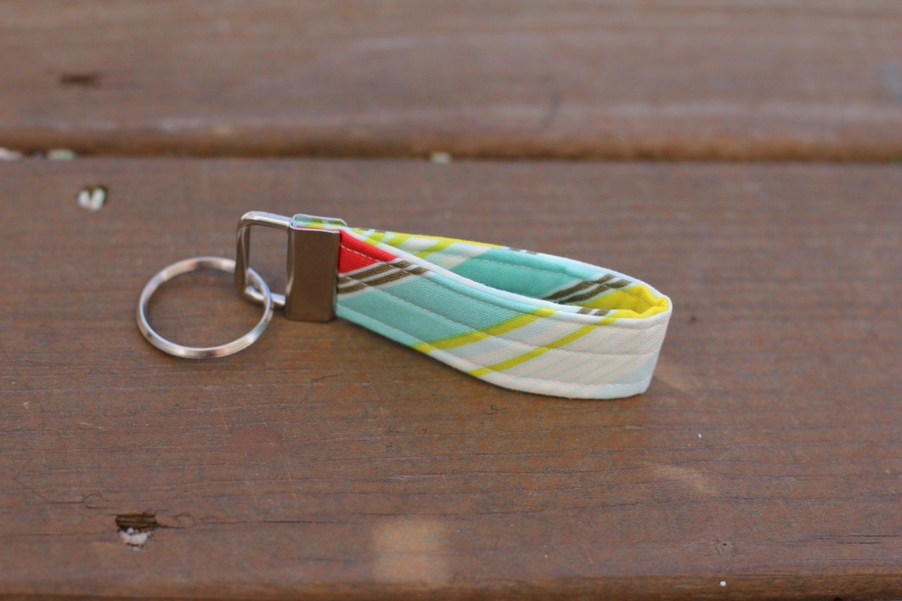 Last One-Keychain in Multi Chevron
