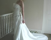SALE-Paris - Handmade Bridal Gown