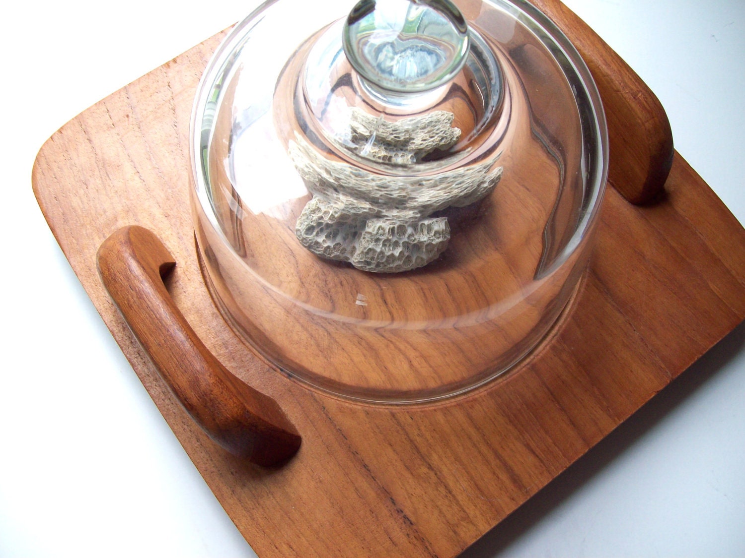 Mid Century Modern Cheese cloche
