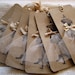 Set of 6 Large Dressform Tags