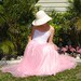 Vintage Wedding Dress white rosettes pink steampunk upcycled 80s lace wedding gown hand dyed by vastly vintage on etsy