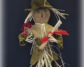The Scarecrow E-PATTERN  Second in the Wizard of Oz Ornament Series by cheswickcompany