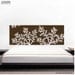 Vinyl decal CORAL REEF HEADBOARD Wall art stickers interior decor by Decals Murals (King)