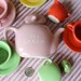 Toy Tea Set Engraved, personalized, etched name on ceramic teapot