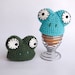 Frog egg cozy Hat crochet Home decor