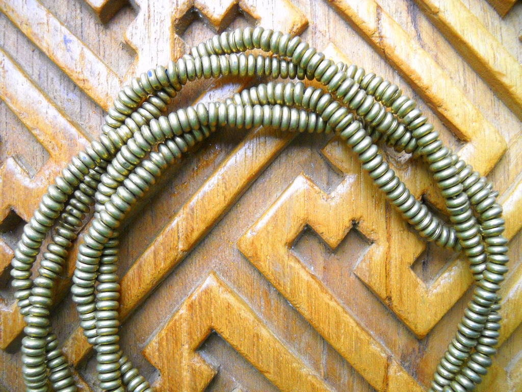 Small Spacer Beads - Brass Beads - Bulk Beads - Round Spacer Beads