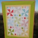 PDF PATTERN, Pinwheel Parade Crib and Doll Quilt