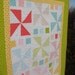 PDF PATTERN, Pinwheel Parade Crib and Doll Quilt