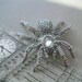 Wedding Brooch - Crystal Spider
