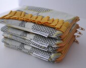 small zipper pouch -- optic blossom