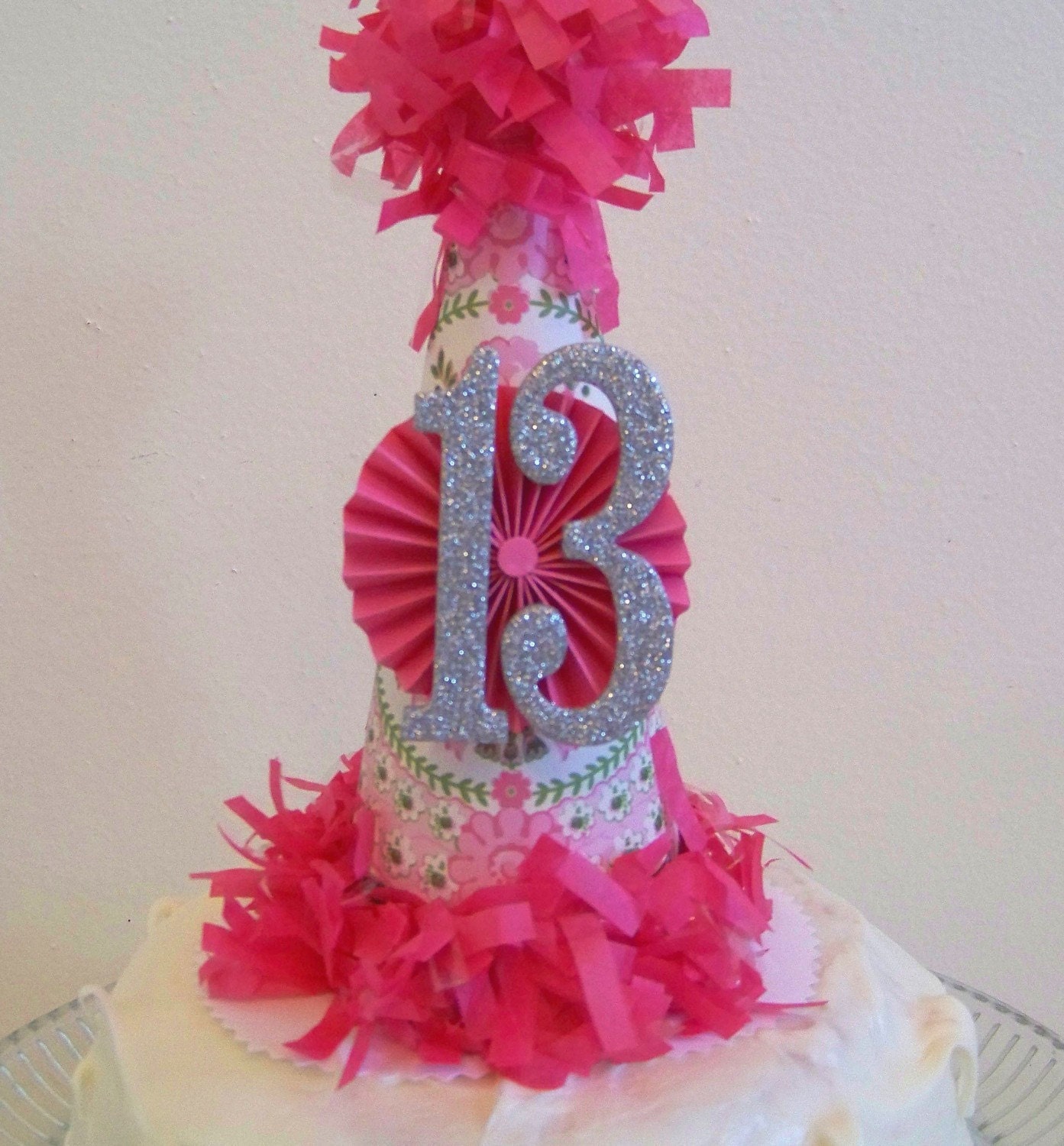 Number cake topper