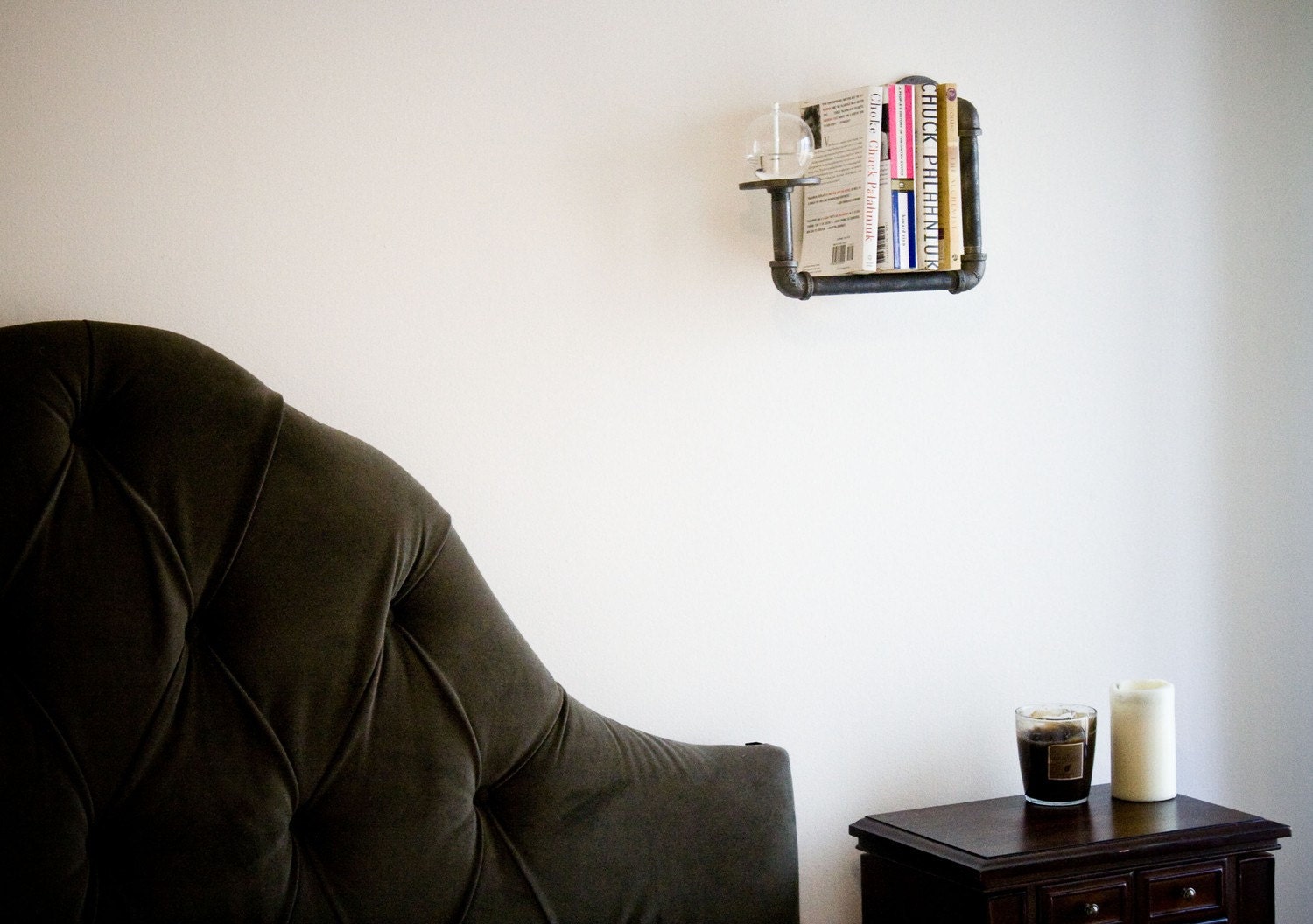 20% OFF - 2 Sconce Bookshelves with Oil Candles. home and garden, furniture, bookshelf