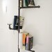 Industrial Pipe Bookshelf with Oil Candle