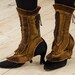 Spats, copper brown colour