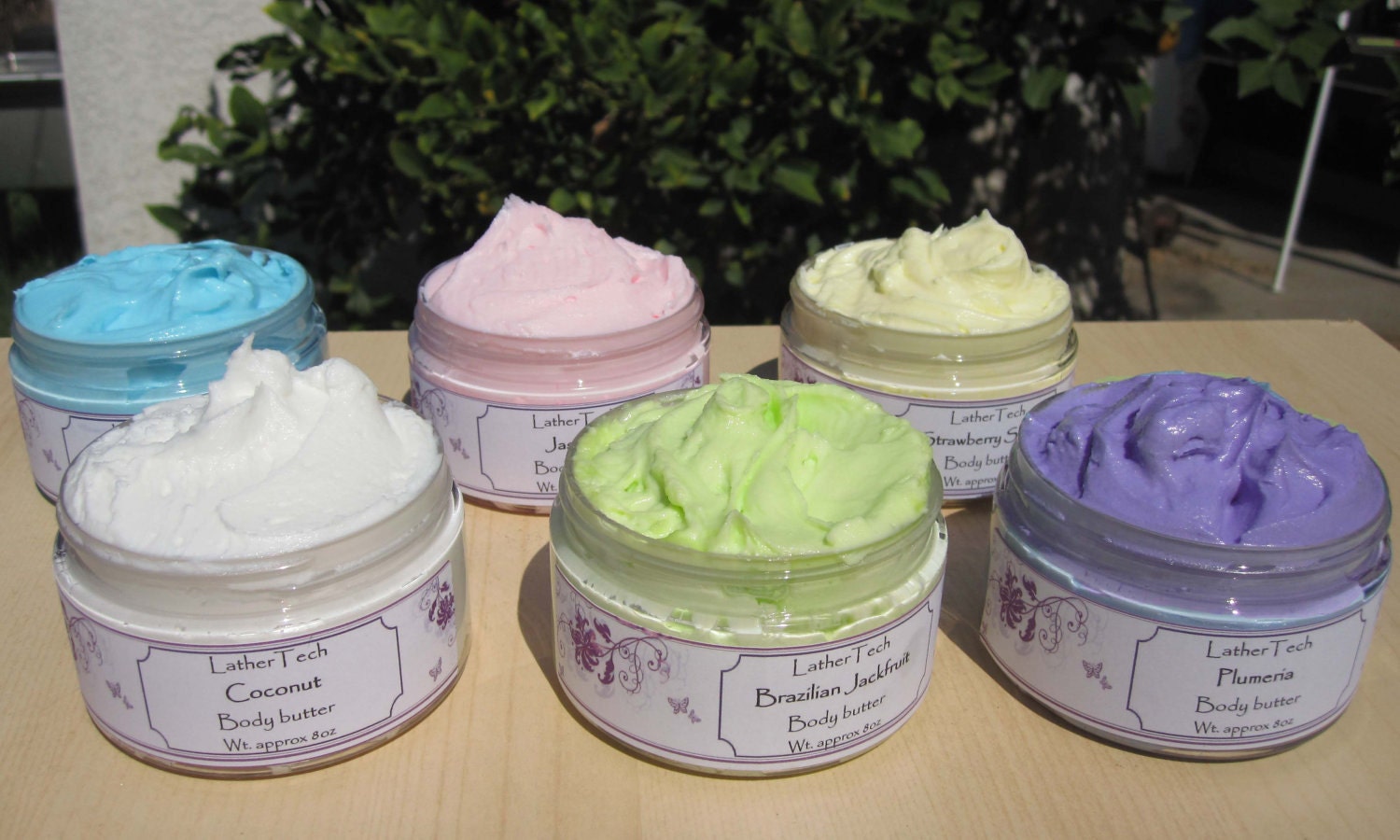Whipped Shea Body Butter Combo Three 4 Ounce Jars