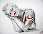 Original Marilyn Monroe -  Limited Edition 12x18 inches