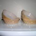 Four Anchor Hocking Fire King Peach Luster Individual Casseroles