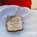 She is too fond of books necklace