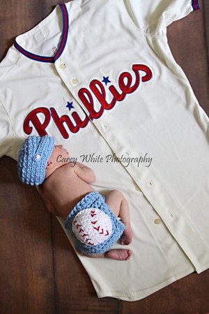 Baby Boy Baseball Hat and Baseball diaper cover Newborn Photp Prop