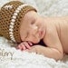 Baby Boy Football Hat and Diaper cover
